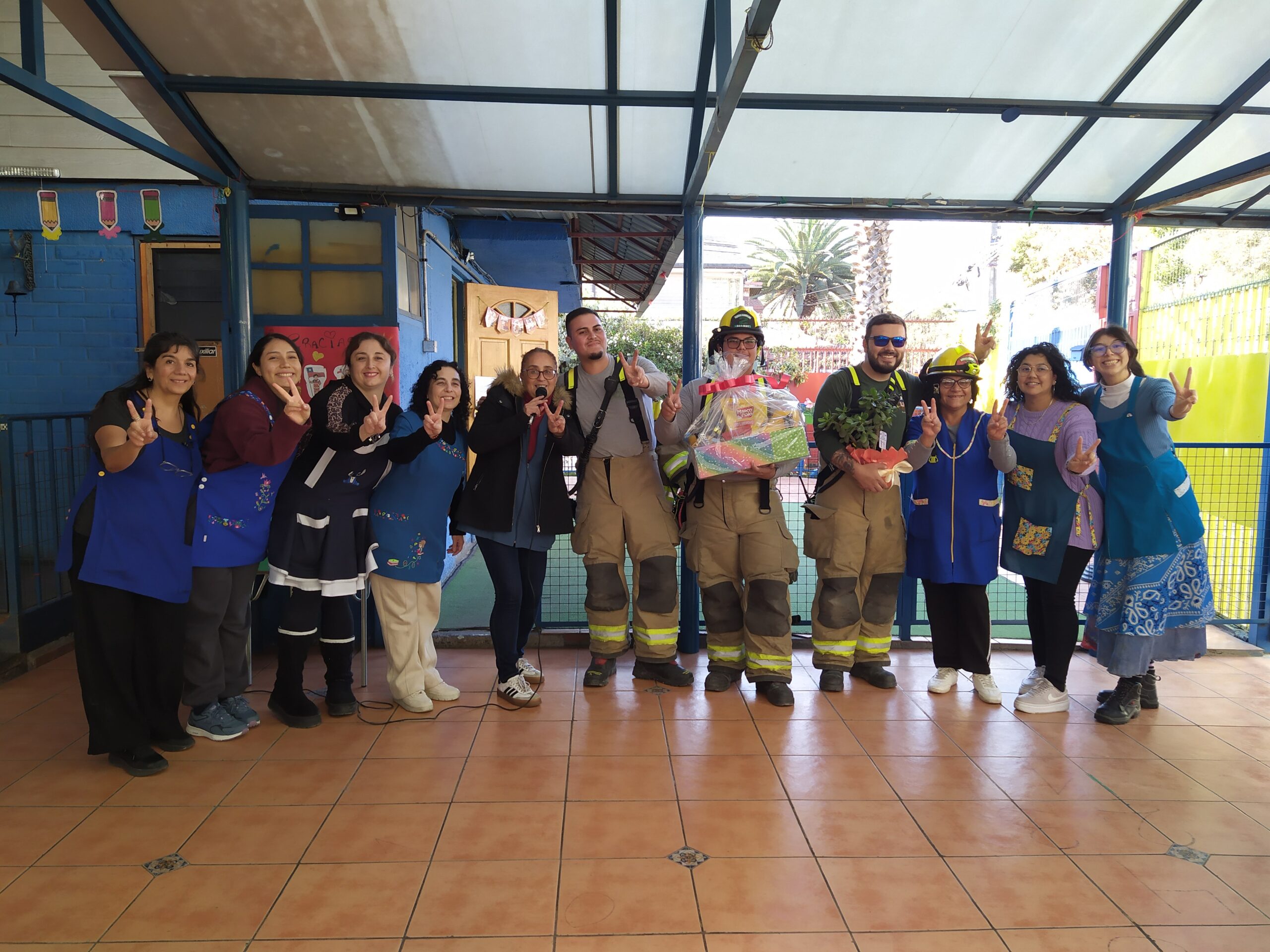 Visita Bomberos
